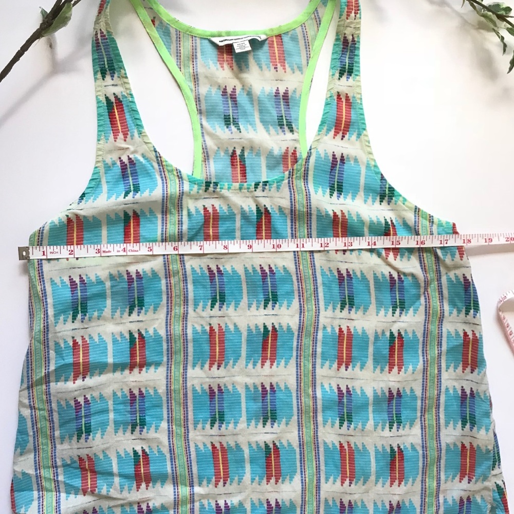 AEO Colorful Racer Back Tank Top - Picture 5 of 7